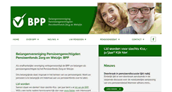 Desktop Screenshot of pfzw-belangenvereniging.nl